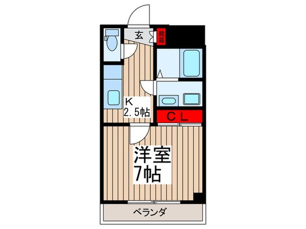 アーバンパレス宮田2の物件間取画像